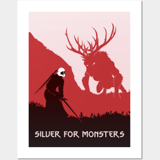 Silver For Monsters Posters and Art